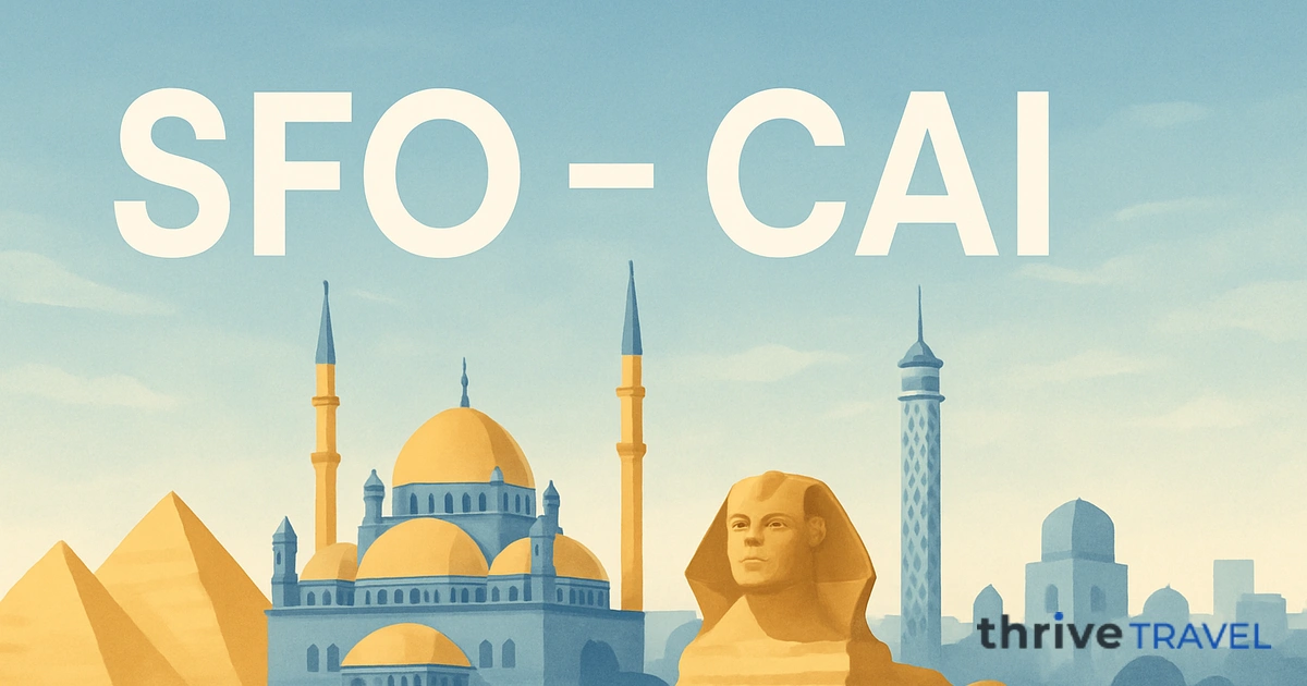 San Francisco to Cairo