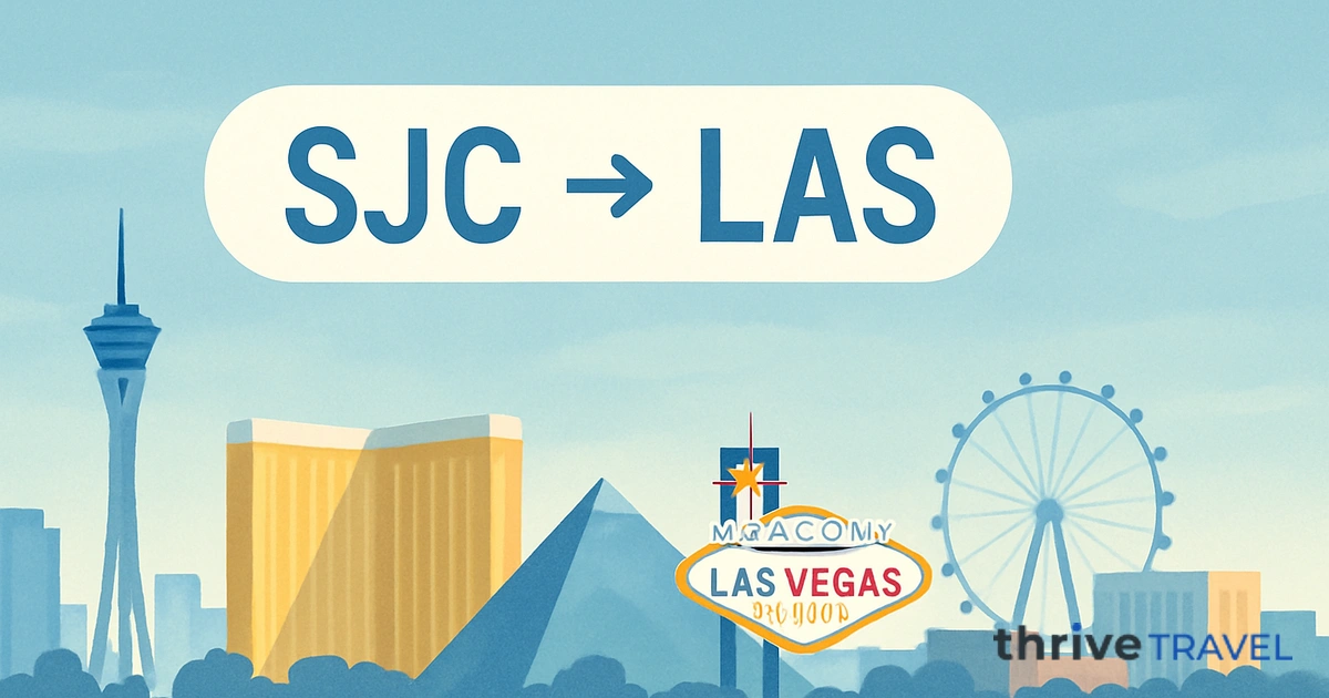 San Jose to Las Vegas