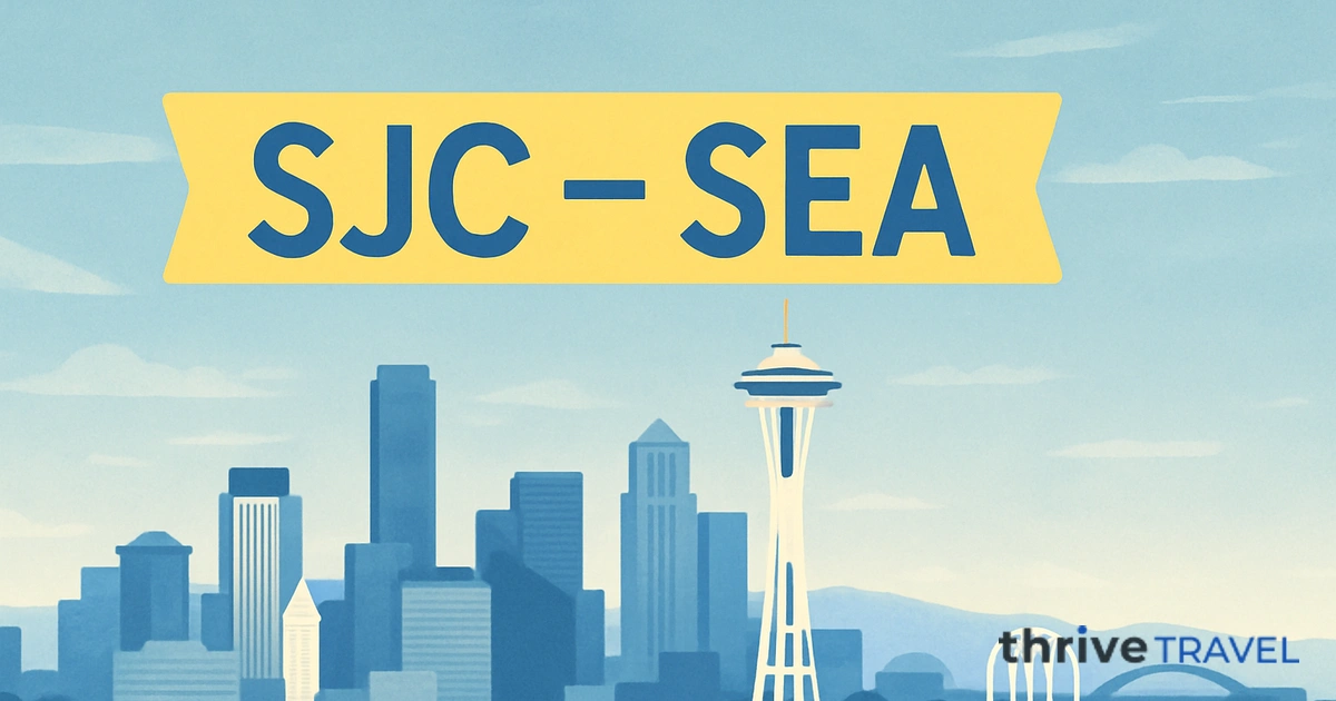 San Jose to Seattle