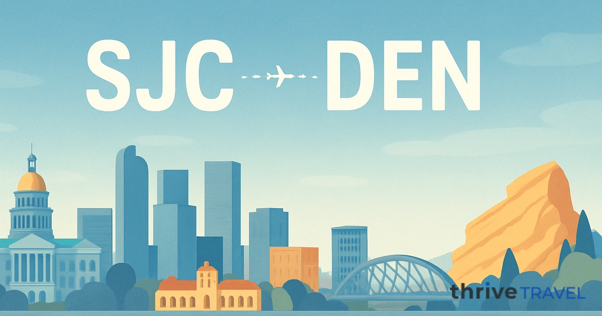 San Jose to Denver