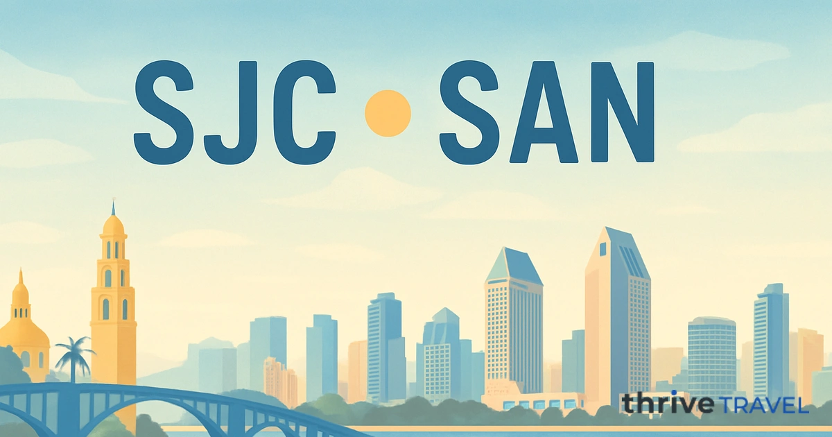 San Jose to San Diego