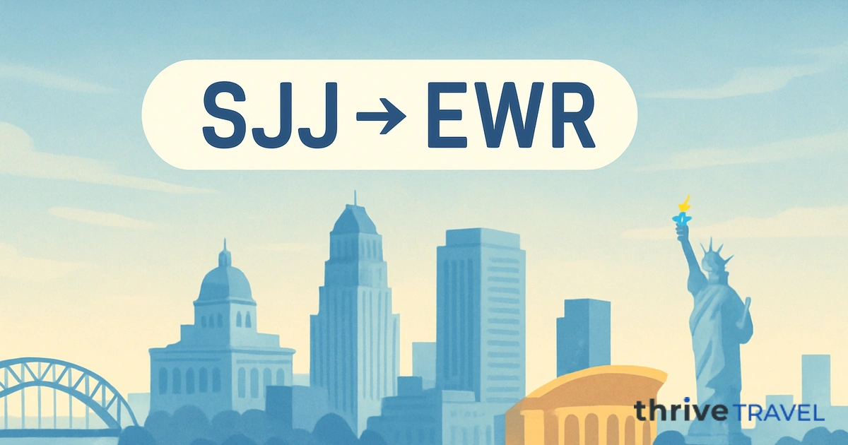 Sarajevo to Newark