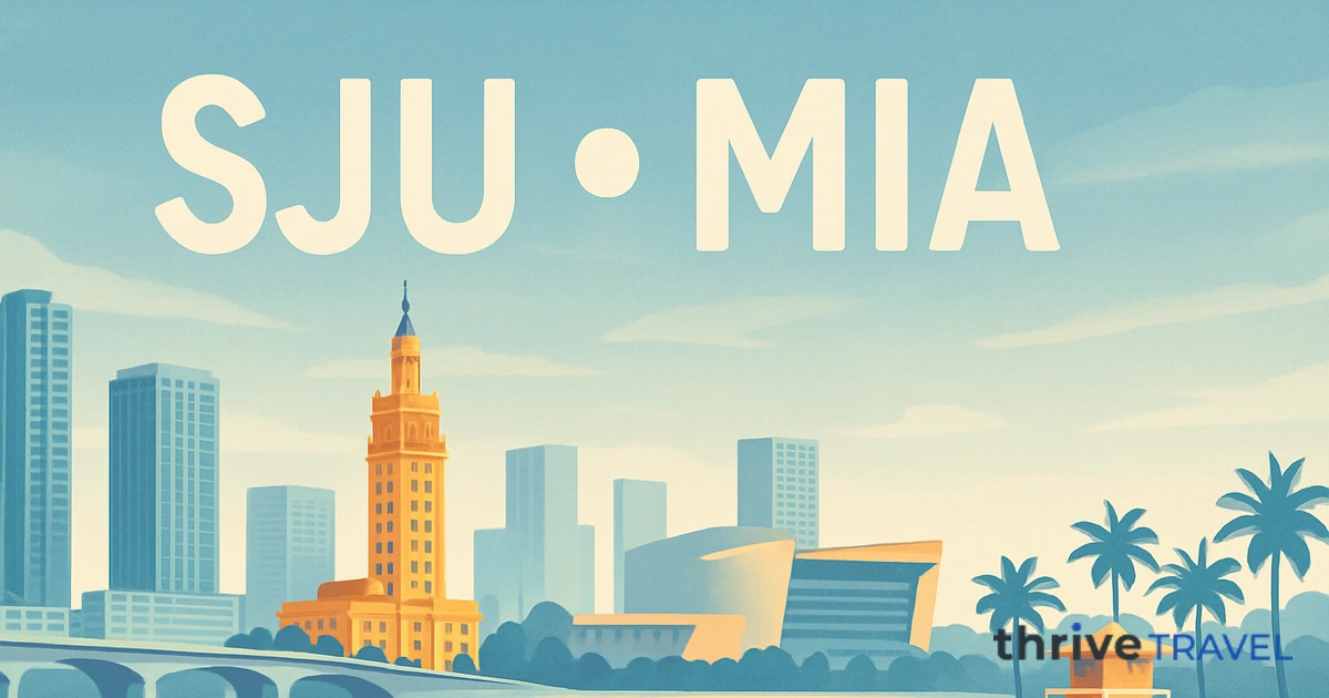 San Juan to Miami