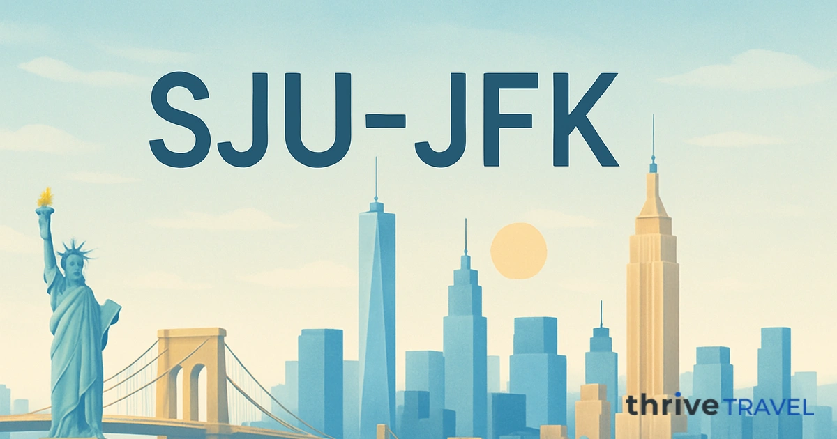 San Juan to New York