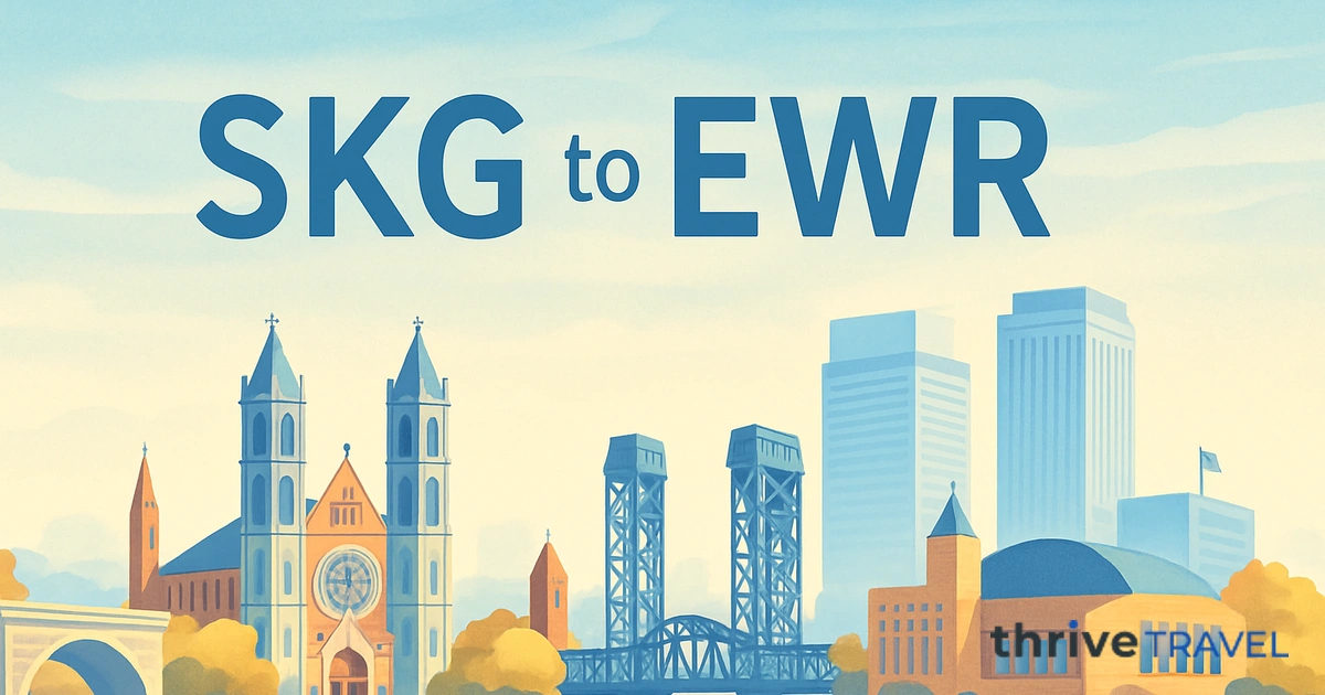Thessaloniki to Newark