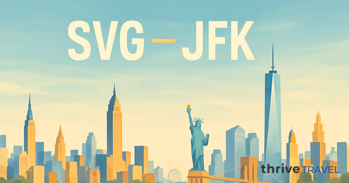 Stavanger to New York
