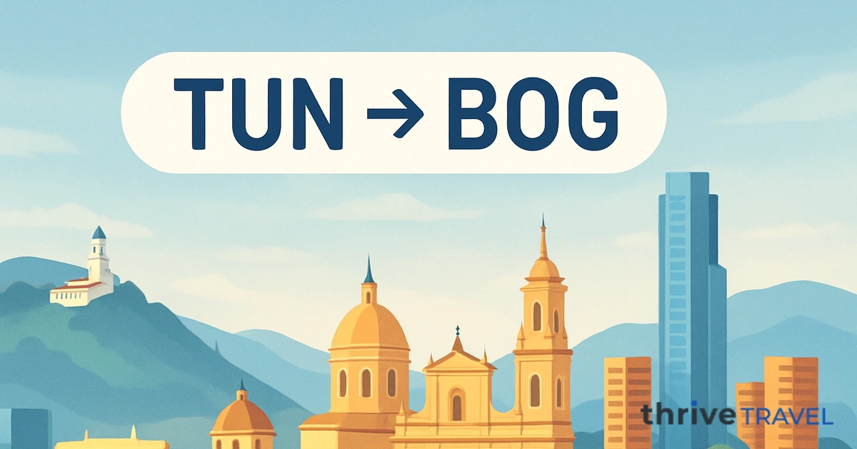 Tunis to Bogota