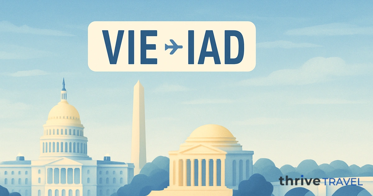 Vienna to Washington