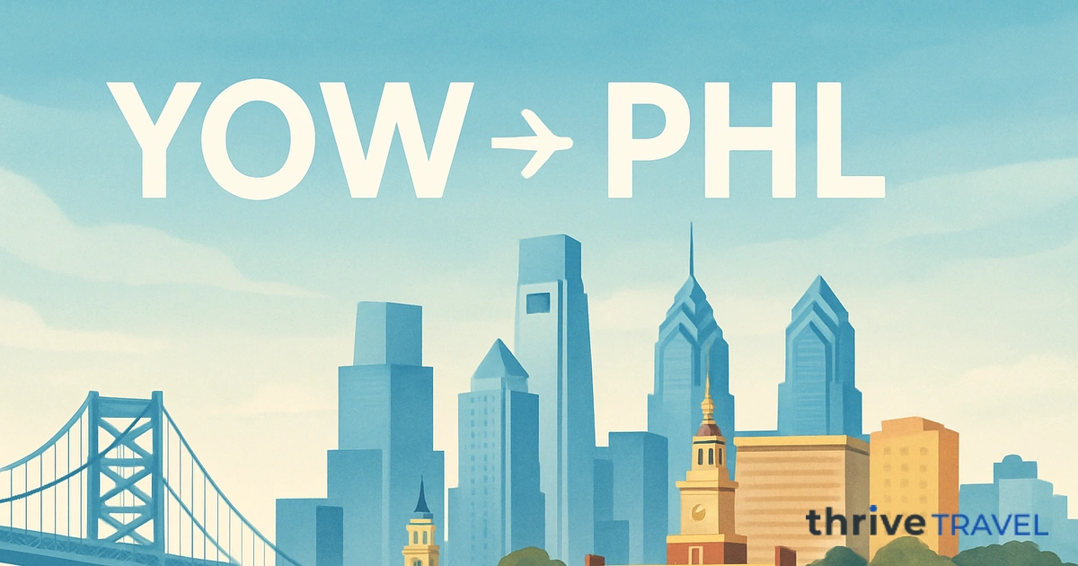 Ottawa to Philadelphia