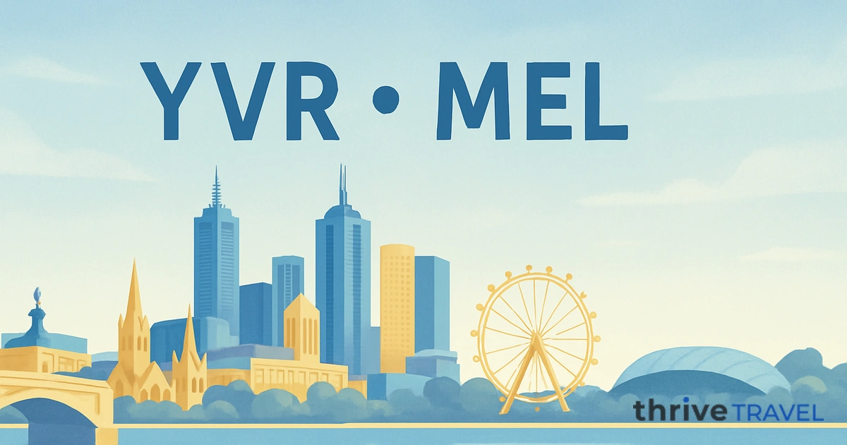 Vancouver to Melbourne
