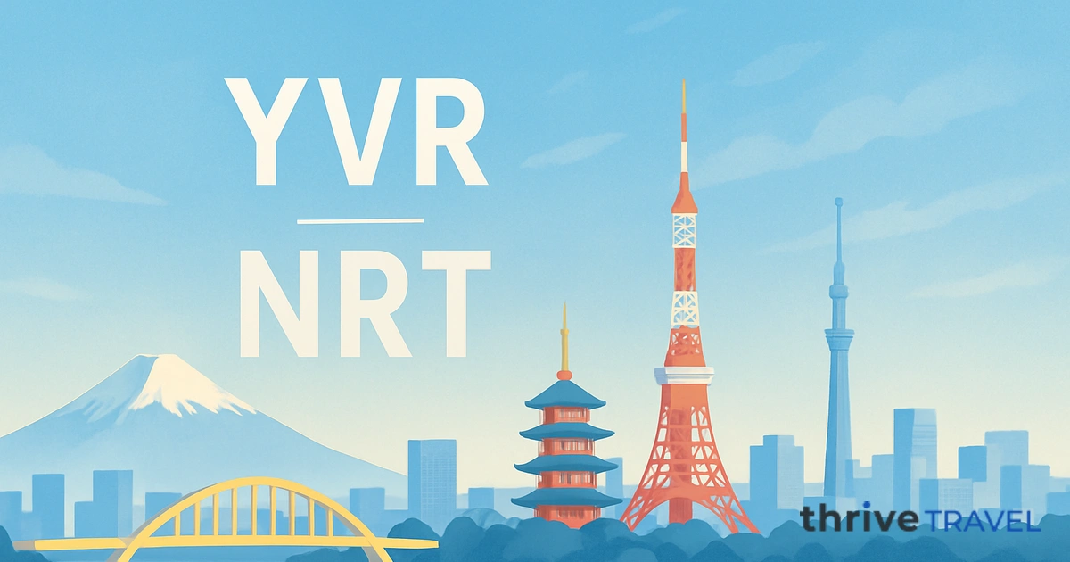 Vancouver to Tokyo