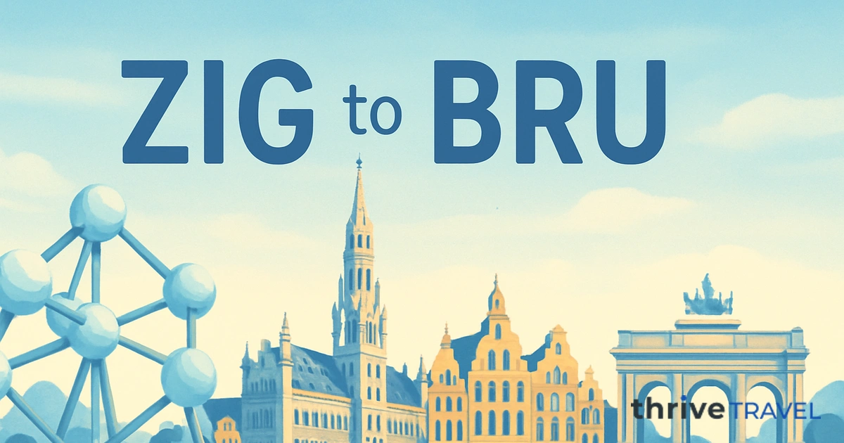Ziguinchor to Brussels