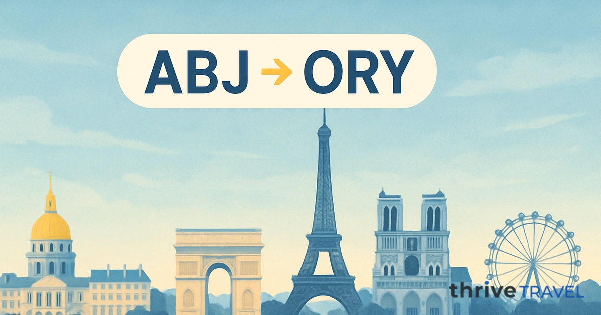 Abidjan to Paris