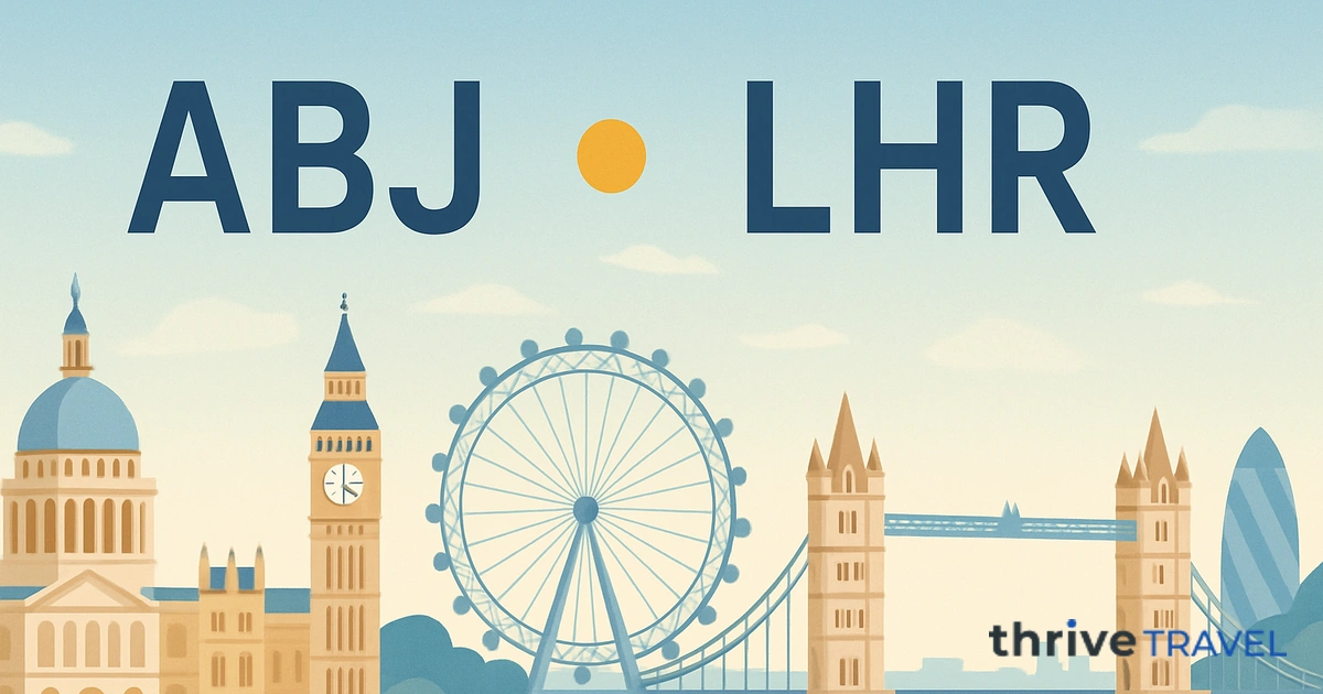 Abidjan to London