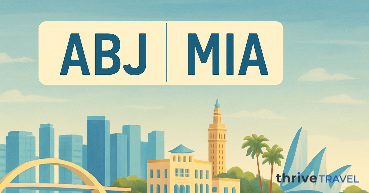 Abidjan to Miami