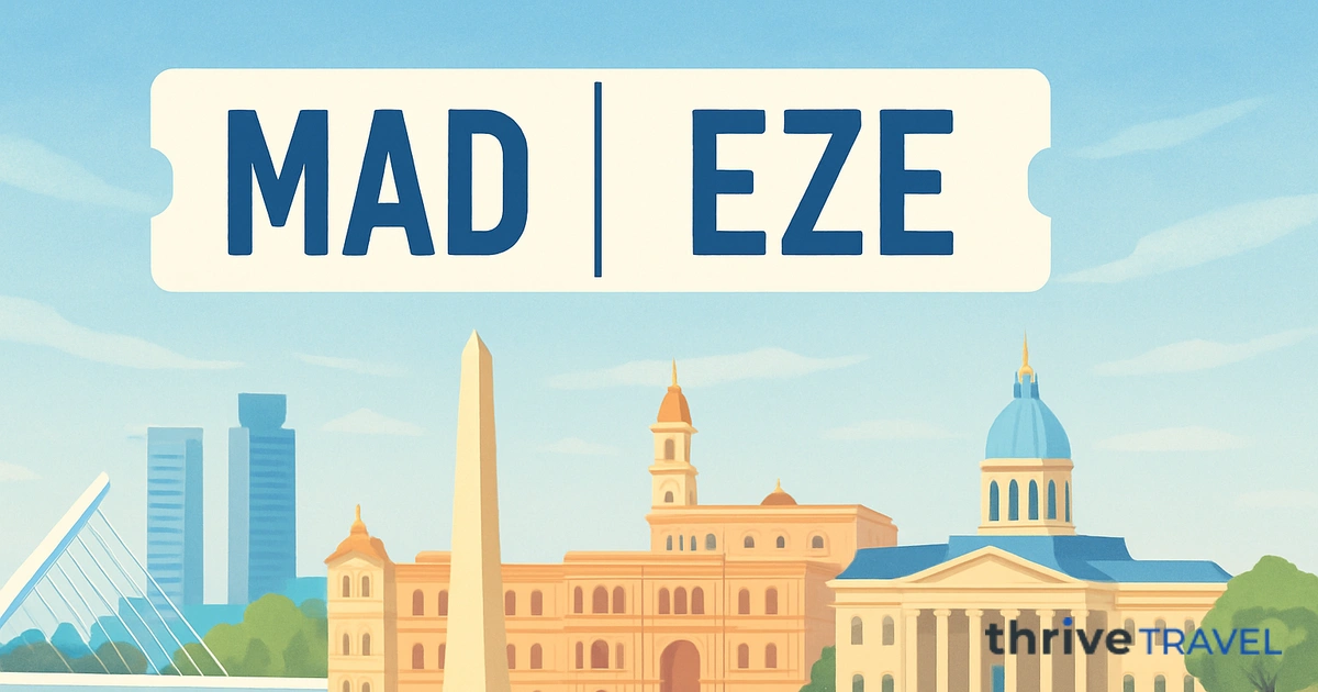 Madrid to Buenos Aires