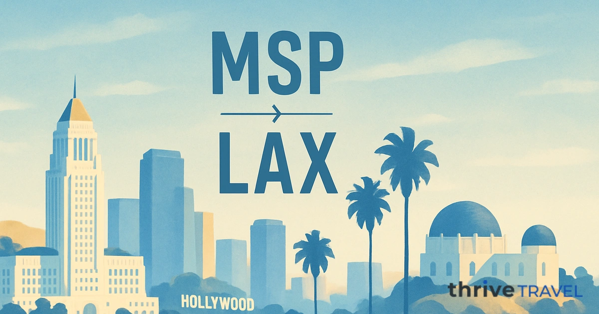 Minneapolis to Los Angeles