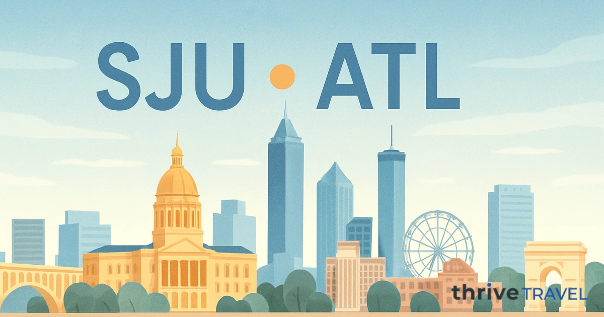 San Juan to Atlanta
