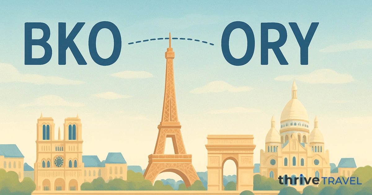 Bamako to Paris