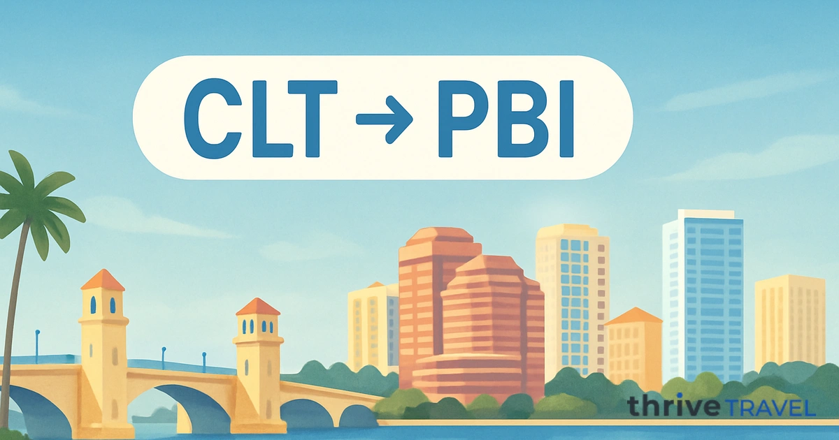 Charlotte to West Palm Beach