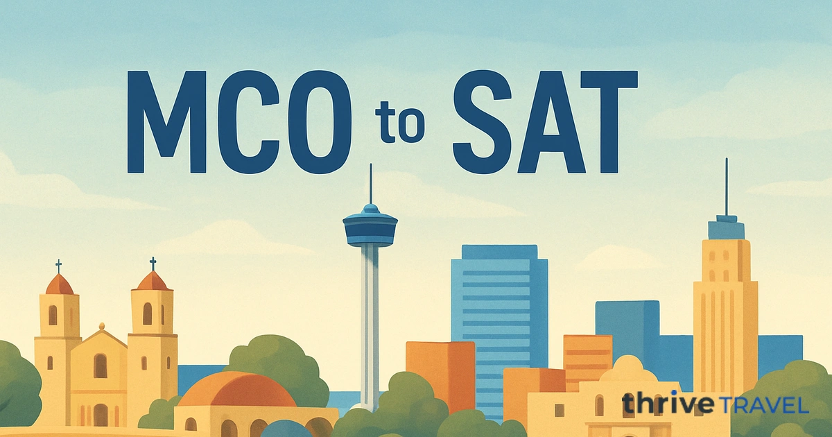 Orlando to San Antonio