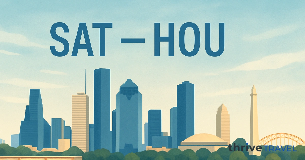 San Antonio to Houston
