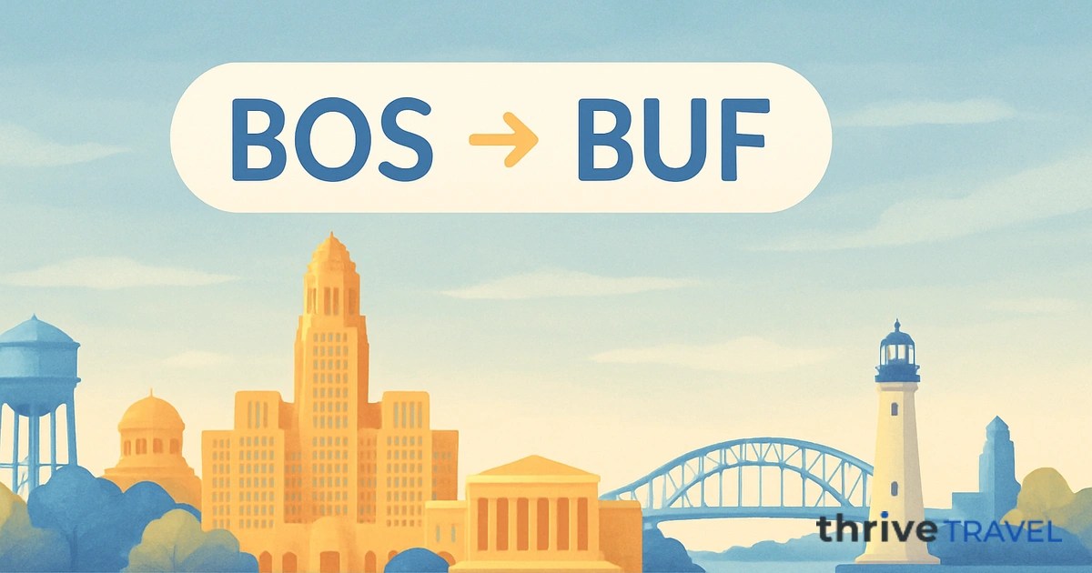 Boston to Buffalo