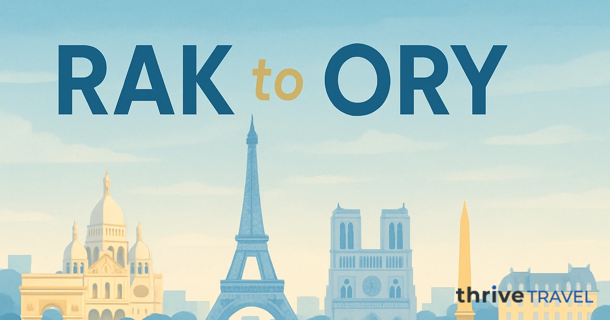 Marrakech to Paris