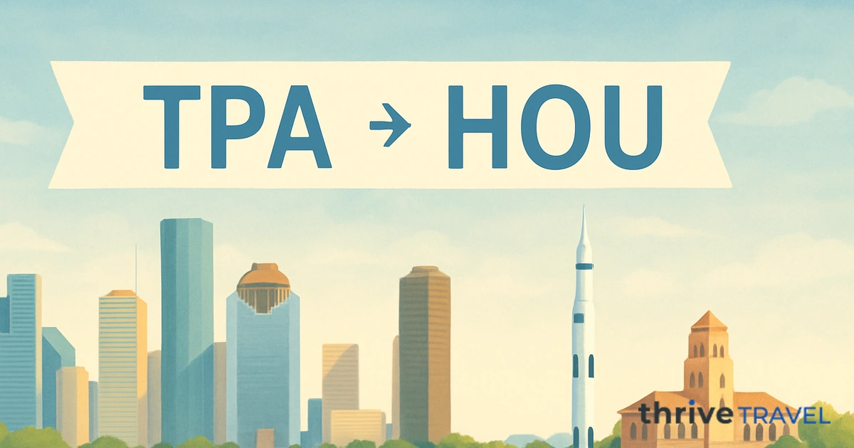 Tampa to Houston