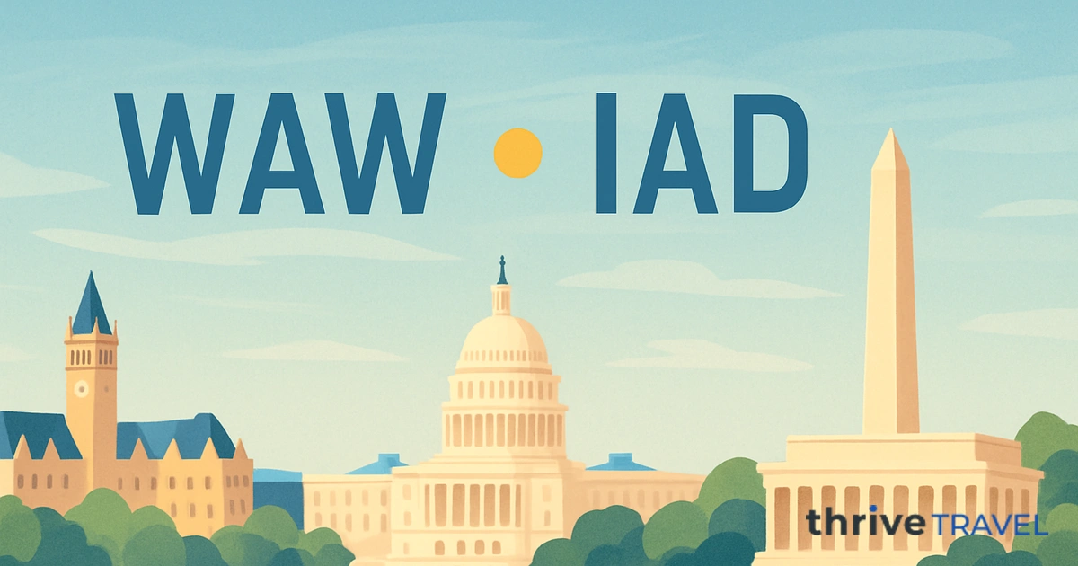 Warsaw to Washington