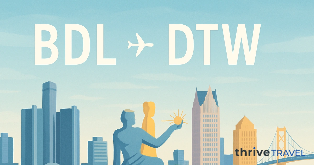 Hartford to Detroit