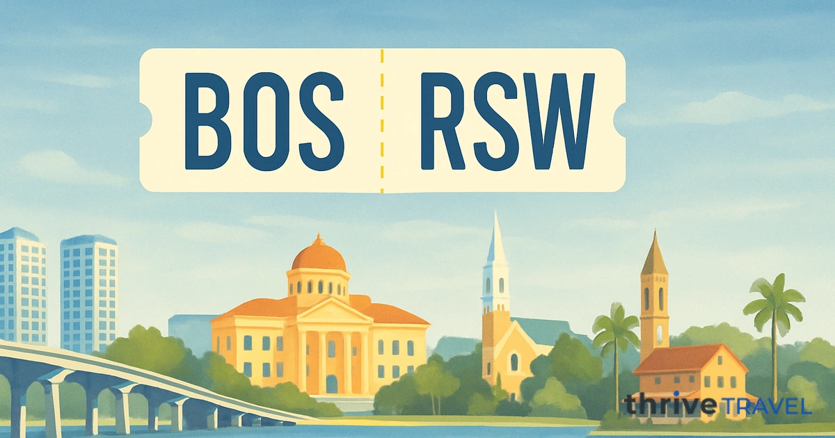 Boston to Fort Myers