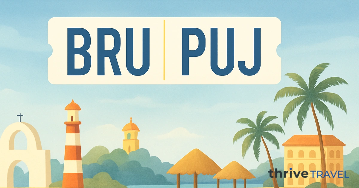 Brussels to Punta Cana