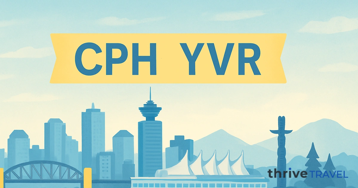 Copenhagen to Vancouver