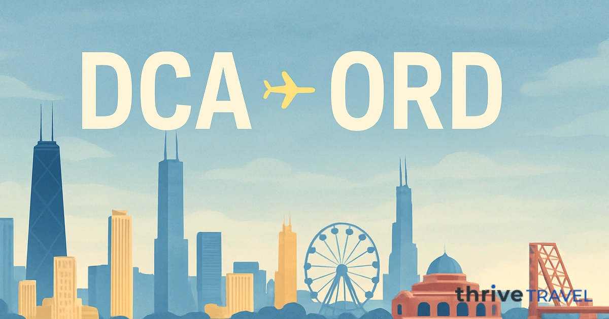 Washington to Chicago