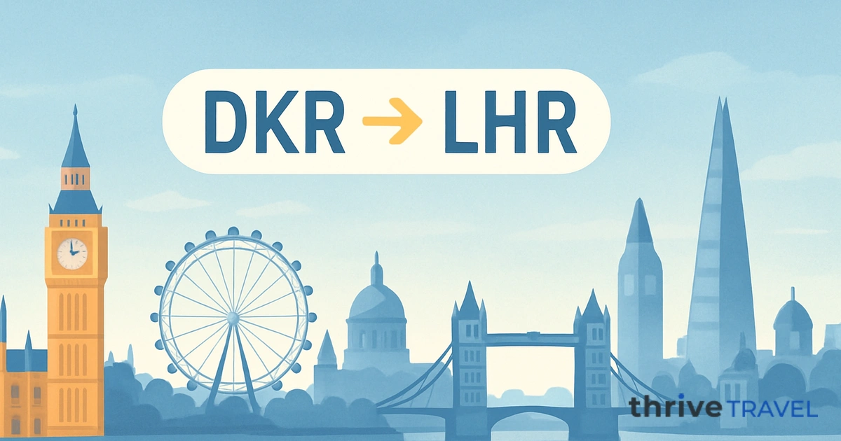Dakar to London