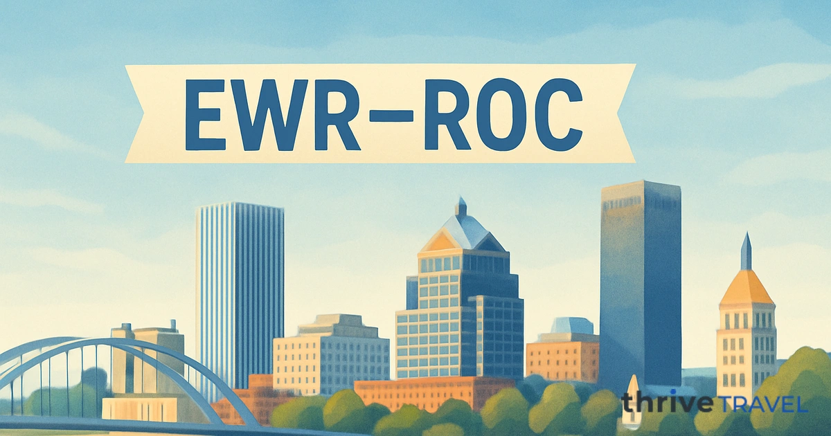 Newark to Rochester