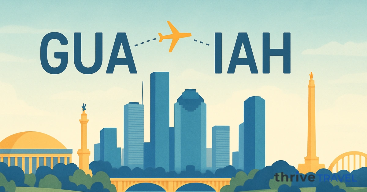 Guatemala City to Houston