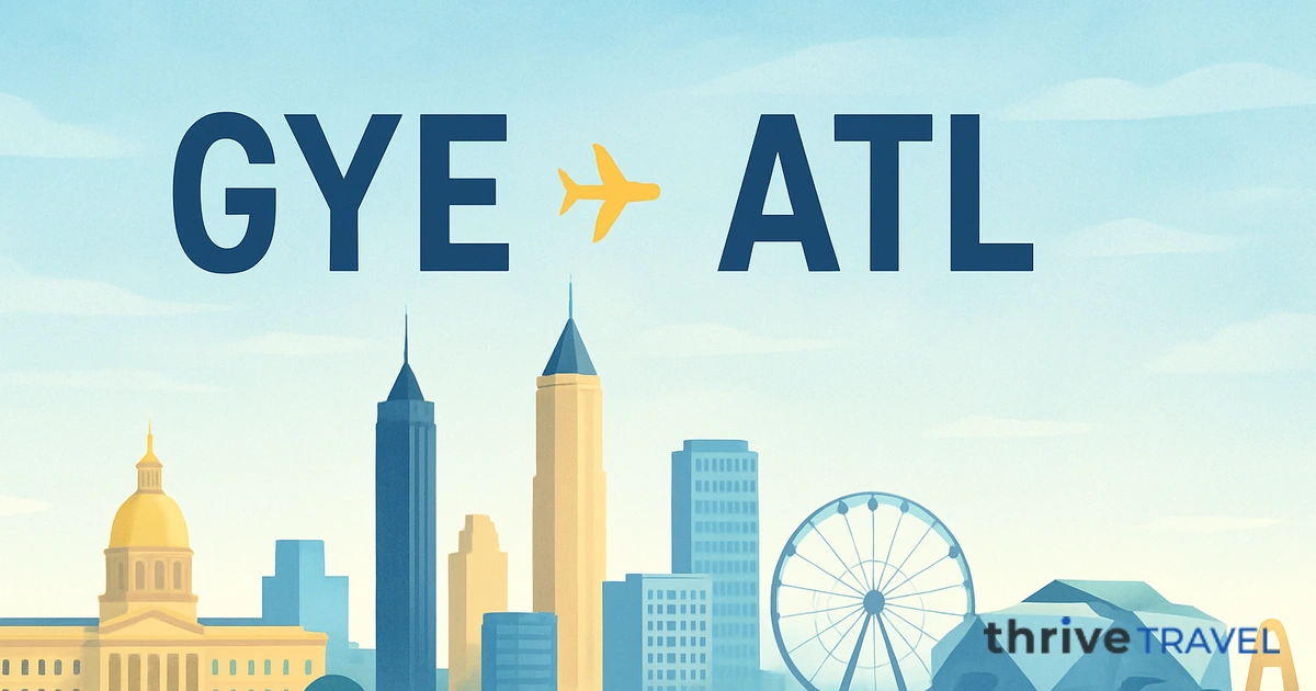 Guayaquil to Atlanta
