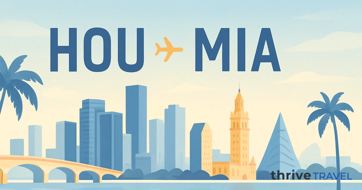 Houston to Miami