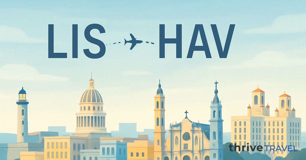 Lisbon to Havana