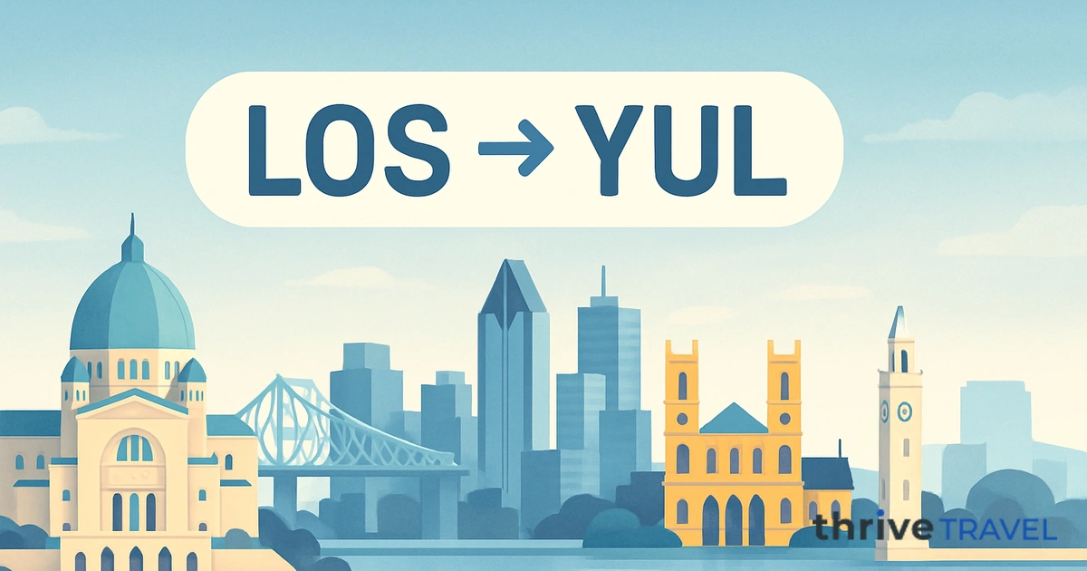 Lagos to Montreal