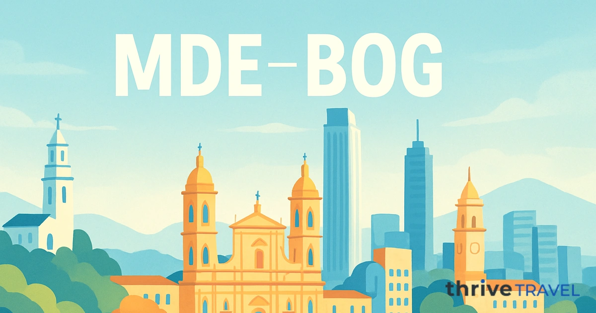 Medellín to Bogotá