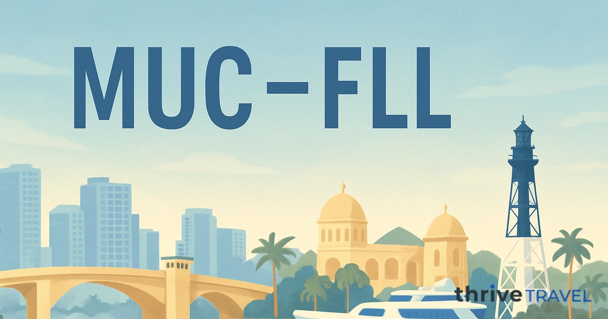Munich to Fort Lauderdale