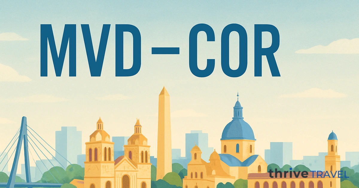 Montevideo to Cordoba