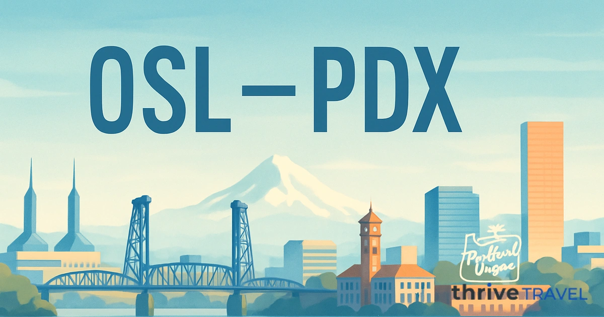 Oslo to Portland