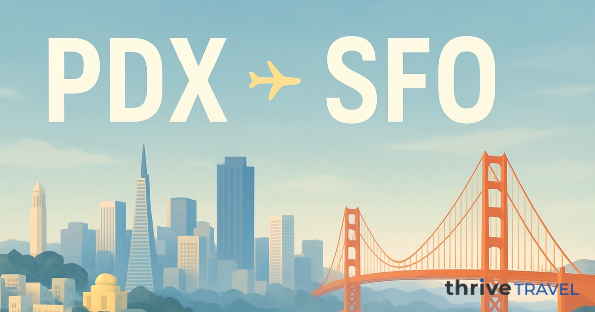 Portland to San Francisco