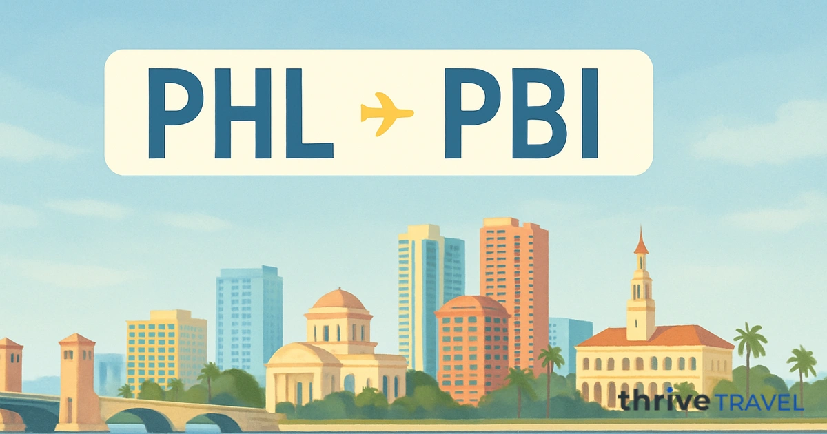 Philadelphia to West Palm Beach