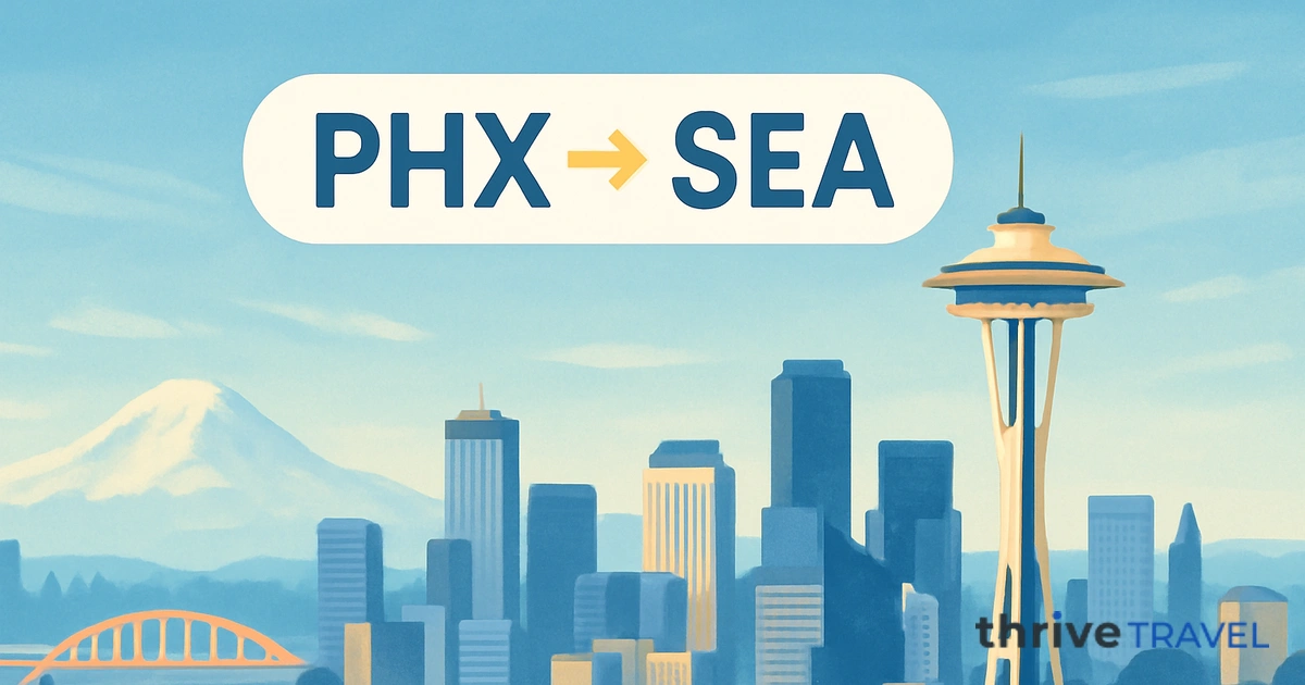 Phoenix to Seattle