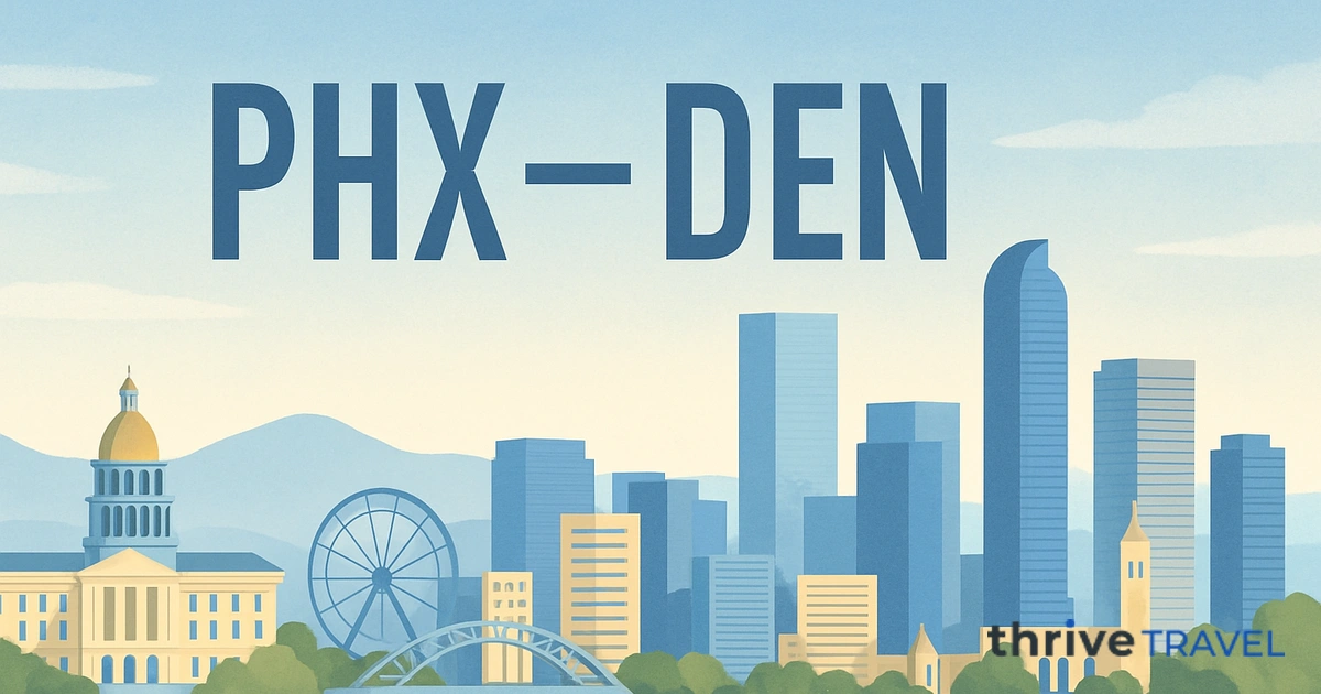 Phoenix to Denver